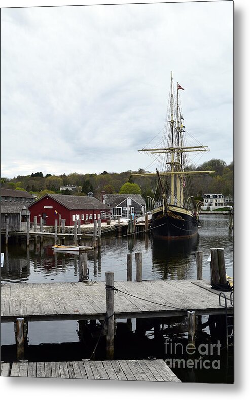 Sea Metal Print featuring the photograph The New England Landscape by Leslie M Browning
