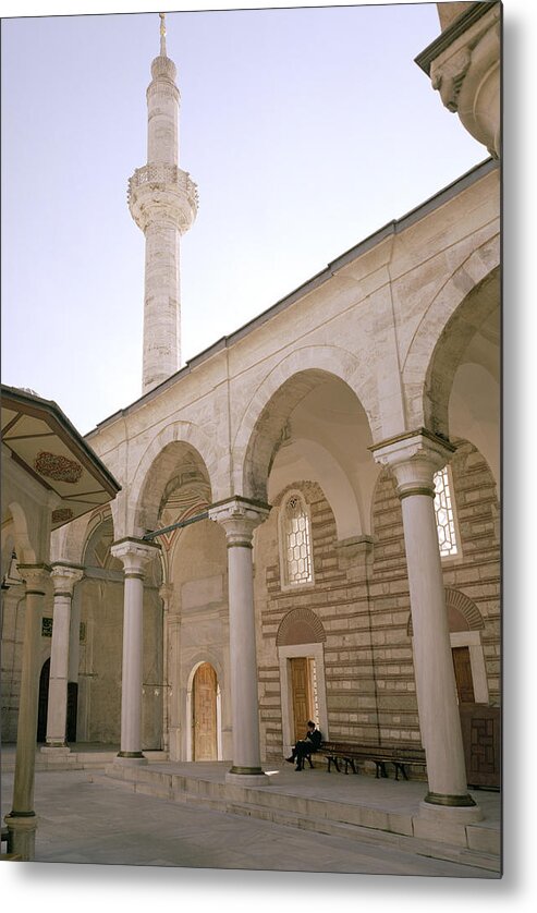 Istanbul Metal Print featuring the photograph The Tulip Mosque by Shaun Higson