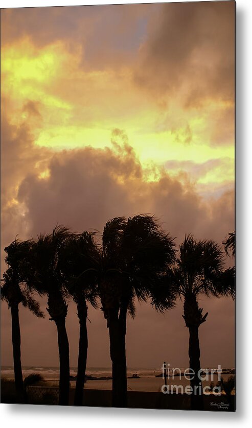 St Pete Beach Metal Print featuring the photograph Tropical Stormy Skies by Jennifer White
