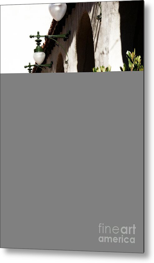 Patio Metal Print featuring the photograph Walk With Me by Linda Shafer