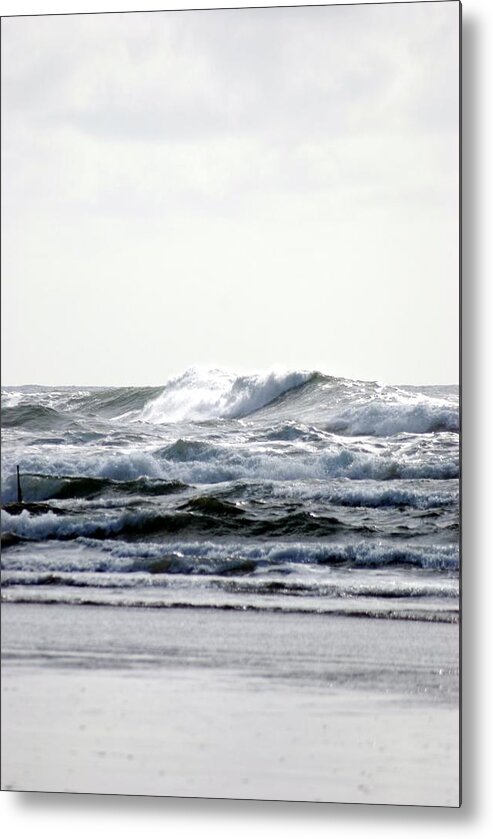  Metal Print featuring the photograph Westport waves by JK Photography