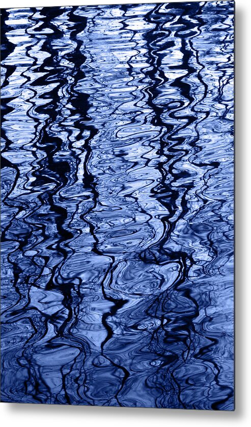 Water Metal Print featuring the photograph Wherever You Will Go - Blue by Richard Andrews