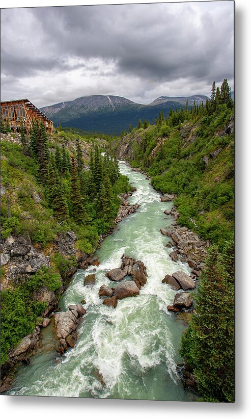Yukon River Metal Print featuring the photograph Yukon River by Anthony Jones