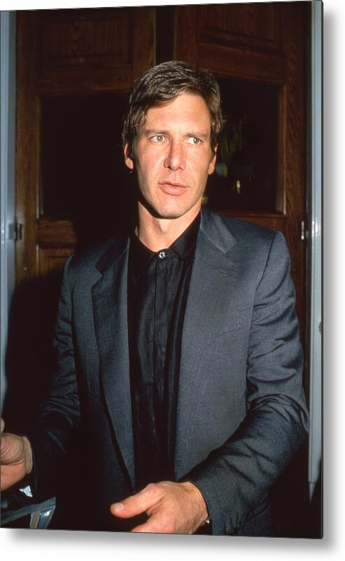 1980-1989 Metal Print featuring the photograph Harrison Ford #1 by Mediapunch