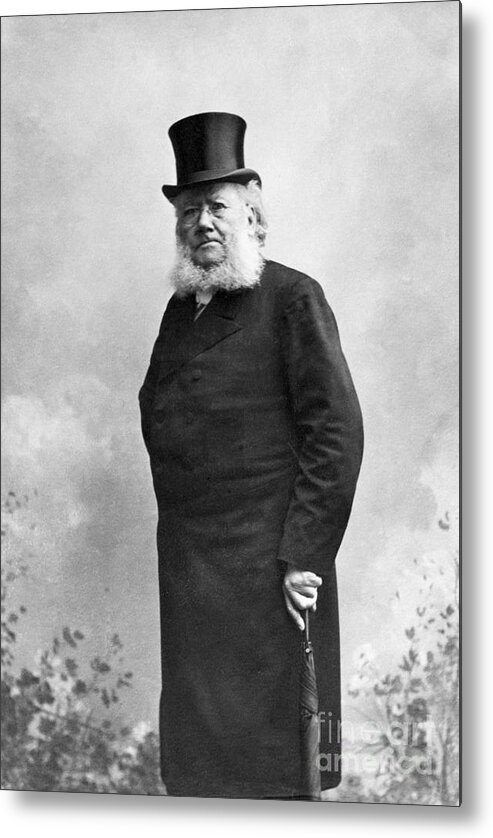 Mature Adult Metal Print featuring the photograph Henrik Ibsen #1 by Bettmann