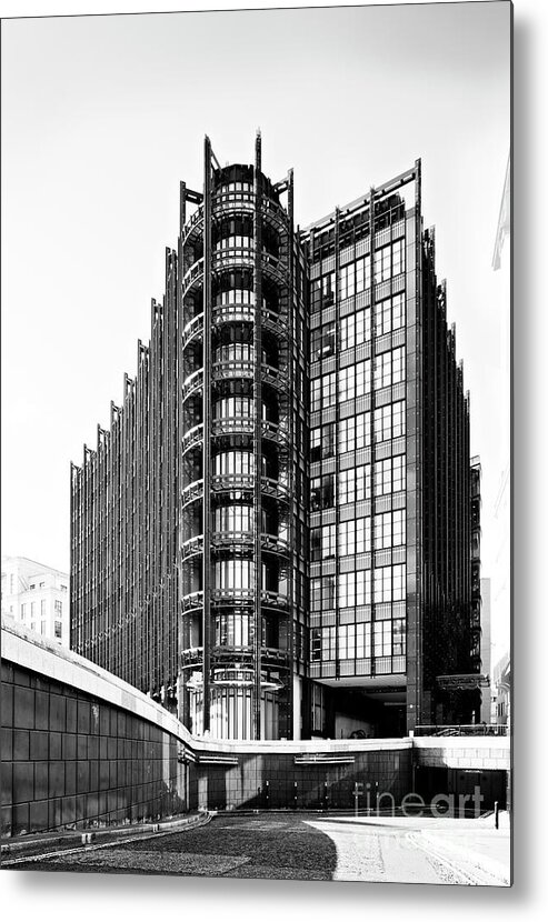 Architecture Metal Print featuring the photograph 10 Fleet Place, London by David Bleeker