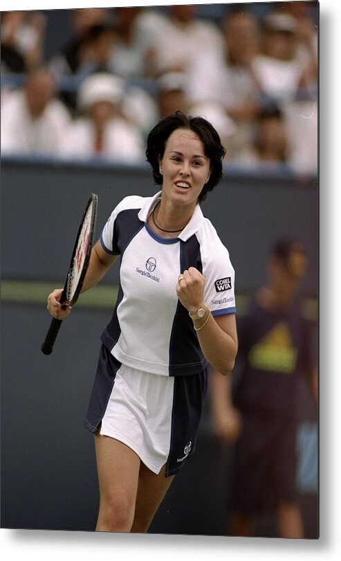 Tennis Metal Print featuring the photograph Martina Hingis #2 by Gary M. Prior