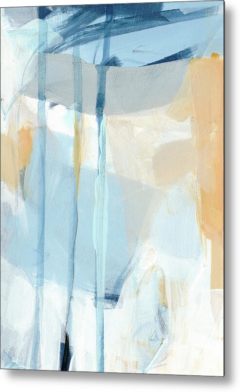 Abstract Metal Print featuring the painting South Winds #2 by Christina Long