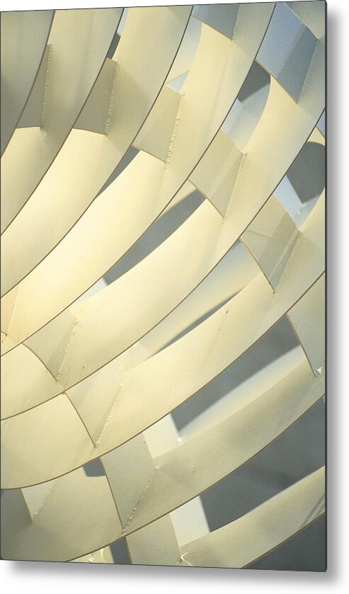 Curve Metal Print featuring the photograph Abstract Architectural Design by Comstock