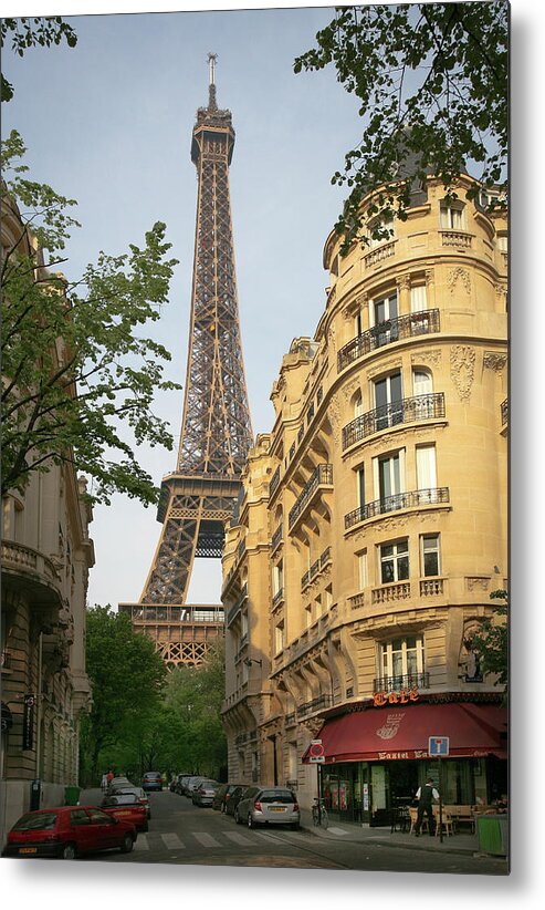 Eiffel Tower 6 Metal Print featuring the photograph Eiffel Tower 6 by Chris Bliss