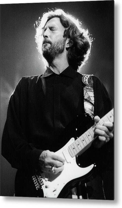 Usa Metal Print featuring the photograph Eric Clapton by Dmi