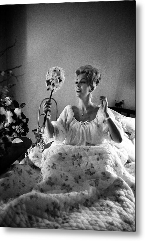 Actress Metal Print featuring the photograph Eva Gabor by I C Rapoport