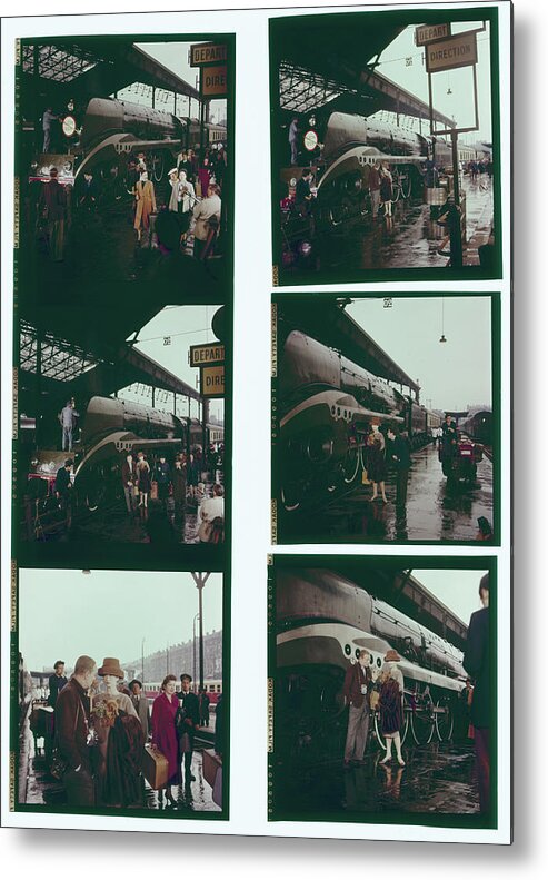 Belgium Metal Print featuring the photograph Filming Funny Face by Bert Hardy