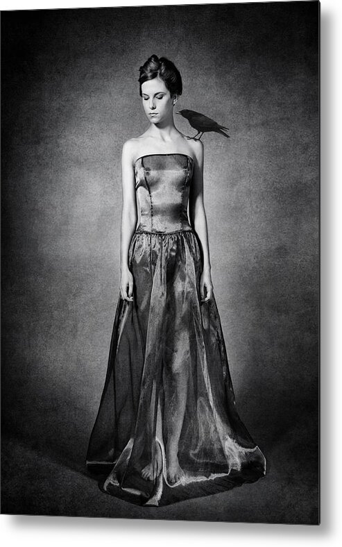 Nude Metal Print featuring the photograph My Prerogative...the by Miriana