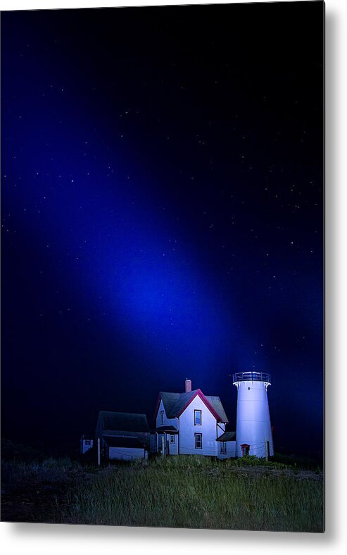 Lighthouse Metal Print featuring the photograph Nostalgia by Mei Zhang
