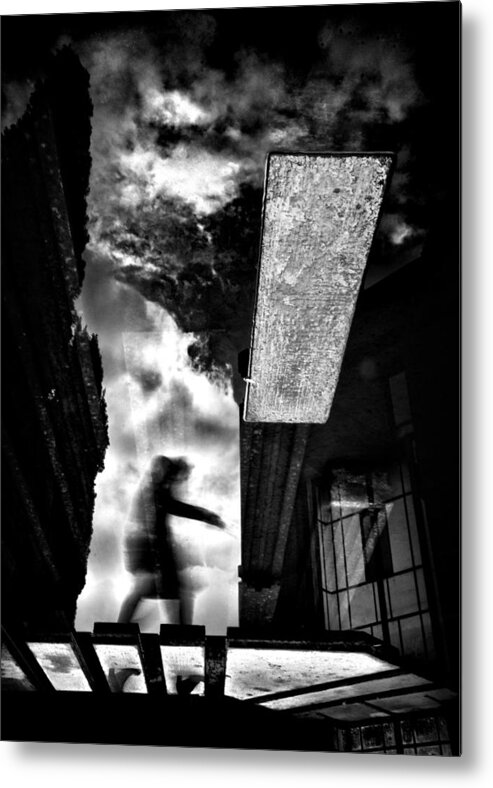 Person Metal Print featuring the photograph Parallel.. by Andrei Graph