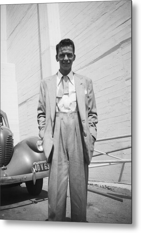 Singer Metal Print featuring the photograph Portrait In Los Angeles by Michael Ochs Archives