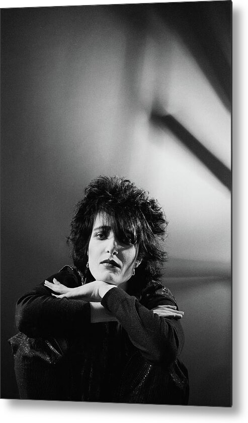 Singer Metal Print featuring the photograph Siouxsie Sioux by Fin Costello