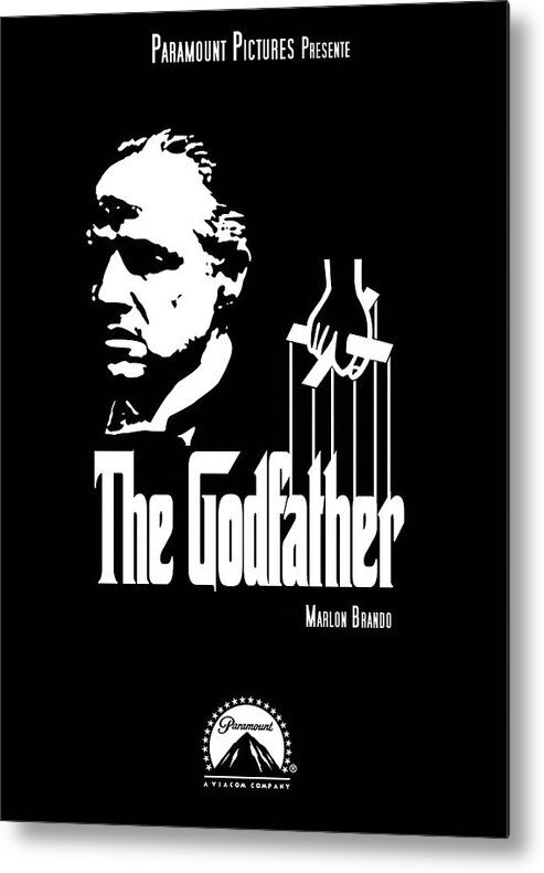 1970s Metal Print featuring the photograph The Godfather -1972-. by Album