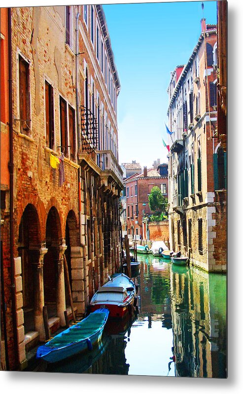  Metal Print featuring the photograph Venice #1 by Sylvan Rogers
