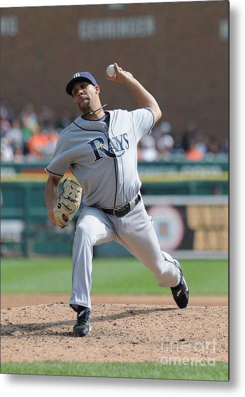 David Price Metal Print featuring the photograph David Price by Mark Cunningham