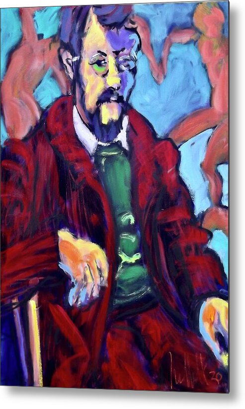Painting Metal Print featuring the painting Matisse #1 by Les Leffingwell