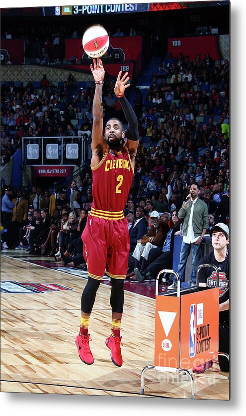 Event Metal Print featuring the photograph Kyrie Irving by Nathaniel S. Butler