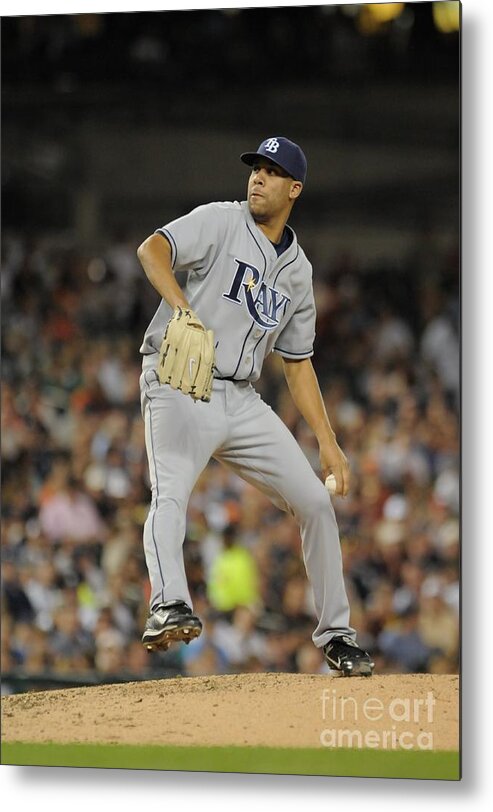 David Price Metal Print featuring the photograph David Price by Mark Cunningham