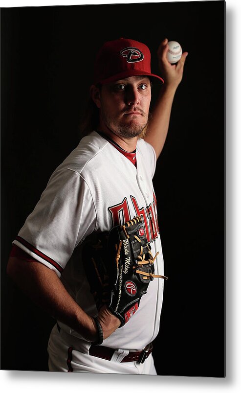 Media Day Metal Print featuring the photograph Wade Miley by Christian Petersen