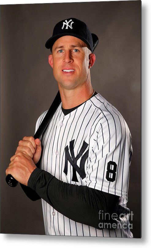 People Metal Print featuring the photograph Brett Gardner #3 by Elsa