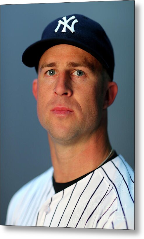 People Metal Print featuring the photograph Brett Gardner #4 by Elsa