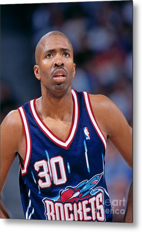 Kenny Smith Metal Print by Rocky Widner - NBA Photo Store