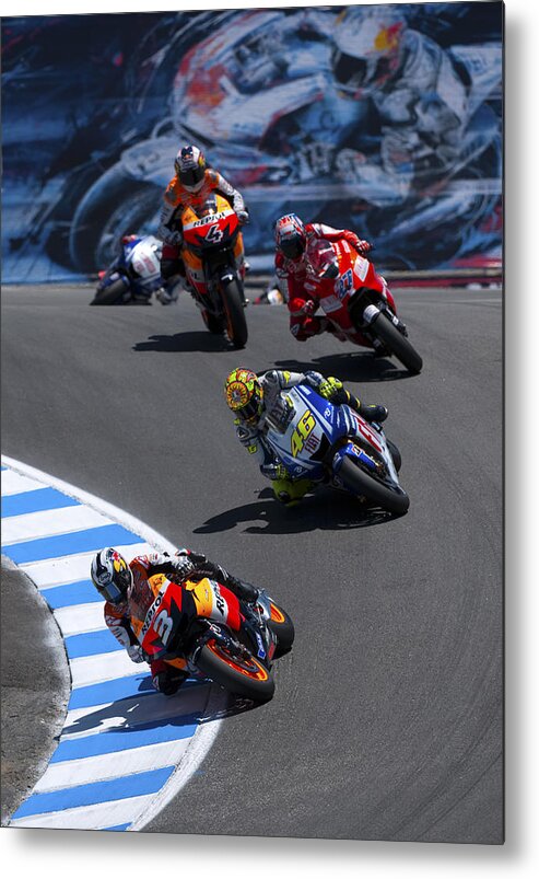 California Metal Print featuring the photograph Red Bull Grand Prix #7 by Robert Laberge