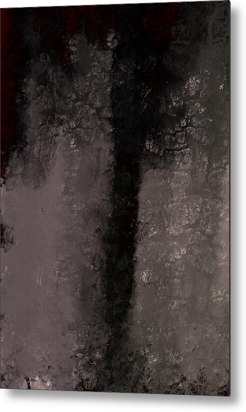 Abstract Metal Print featuring the digital art After by Edward Lee