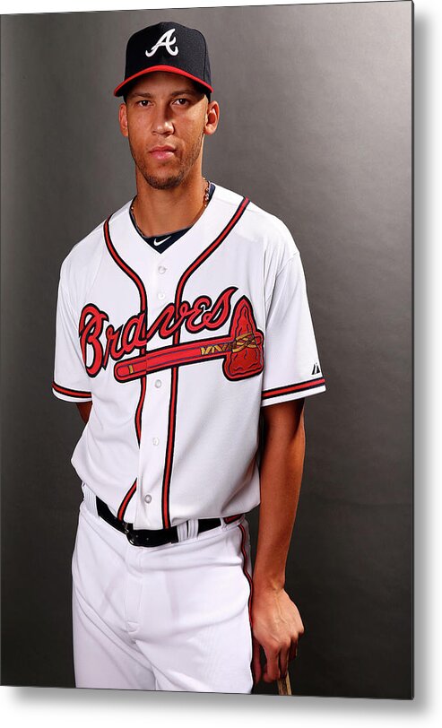 Media Day Metal Print featuring the photograph Andrelton Simmons by Elsa
