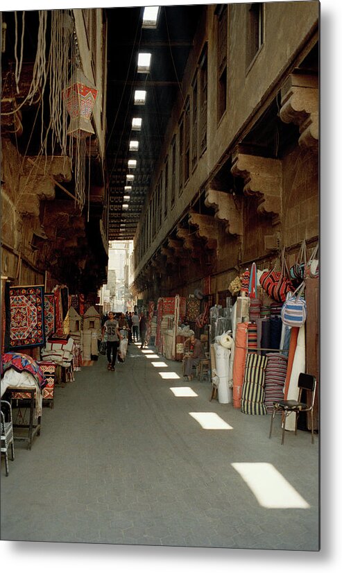 Islamic Cairo Metal Print featuring the photograph Arcades Of Cairo by Shaun Higson