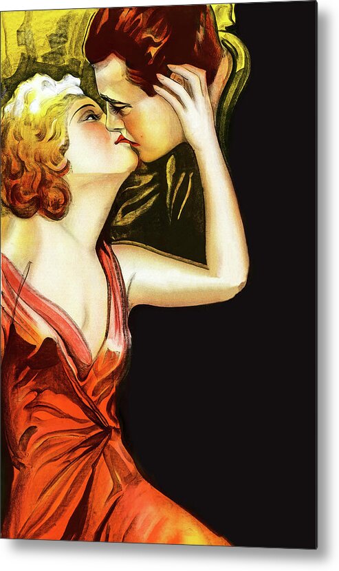 Cabin Metal Print featuring the painting ''Cabin in the Cotton'', 1932, movie poster base painting by Movie World Posters