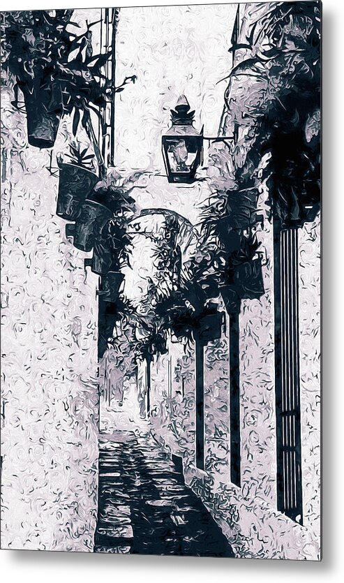 Cordoba Metal Print featuring the painting Cordoba, Andalusia - 05 by AM FineArtPrints
