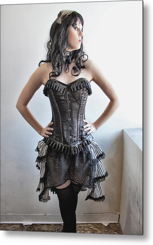 Steampunk Metal Print featuring the photograph Corset I by David April