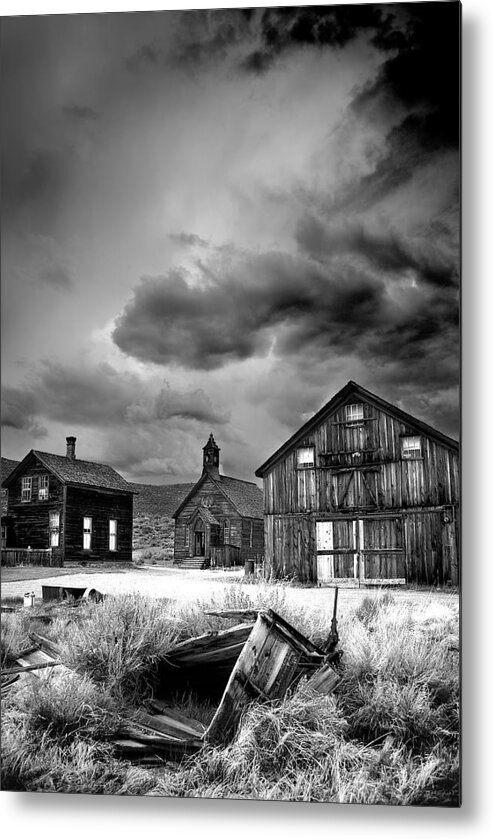 Ghost Town Metal Print featuring the photograph Decay by Peter Boehringer