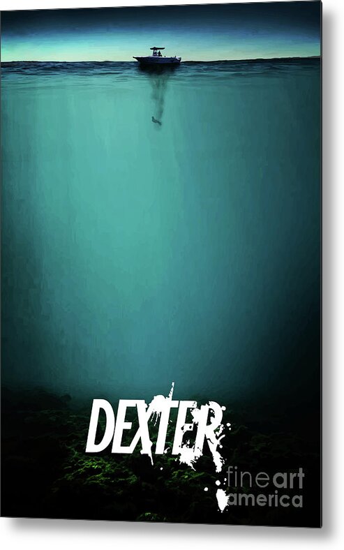 Dexter Metal Print featuring the digital art Dexter - 4 by Bo Kev