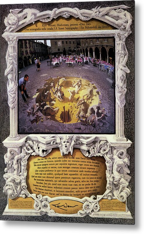 Dies Irae Metal Print featuring the mixed media Dies Irae Poster by Kurt Wenner
