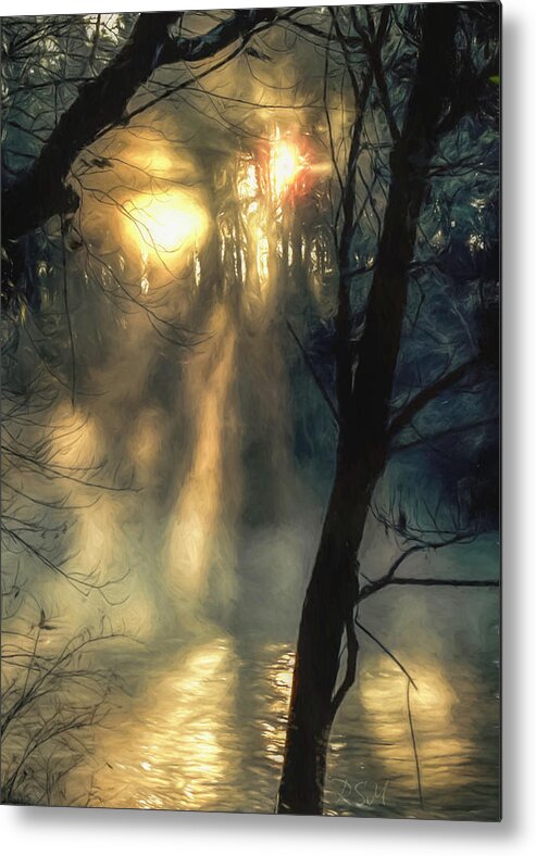 Reading Metal Print featuring the photograph Grings Mill 1057 Paint by Scott McAllister