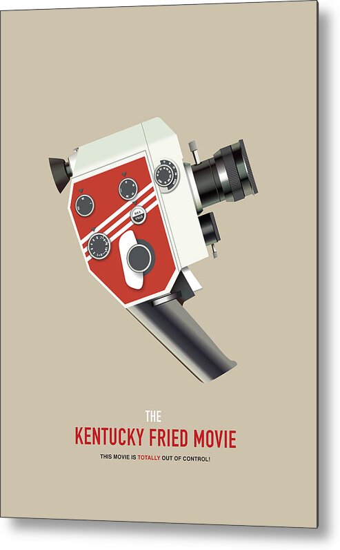 Movie Poster Metal Print featuring the digital art Kentucky Fried Movie - Alternative Movie Poster by Movie Poster Boy