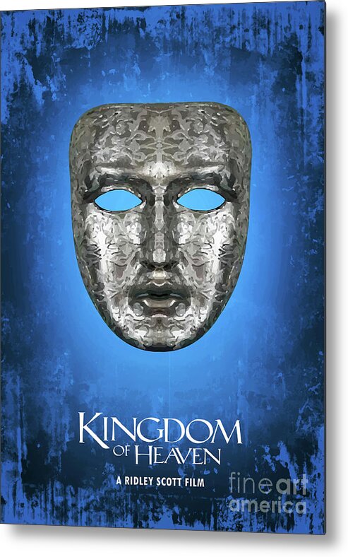 Movie Poster Metal Print featuring the digital art Kingdom Of Heaven by Bo Kev