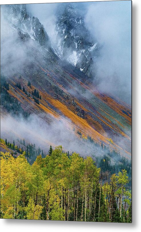 Colorado Metal Print featuring the photograph Layers of Color by David Downs