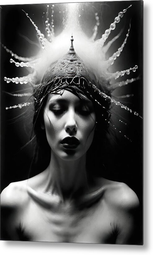 Temple Metal Print featuring the photograph My Body is a Temple by My Head Cinema