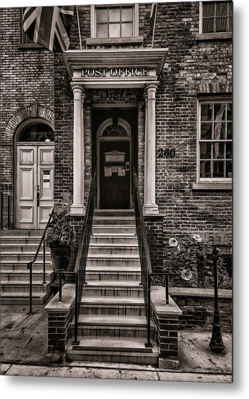 Brian Carson Metal Print featuring the photograph No 260 Adelaide St E Toronto Canada 1 by Brian Carson