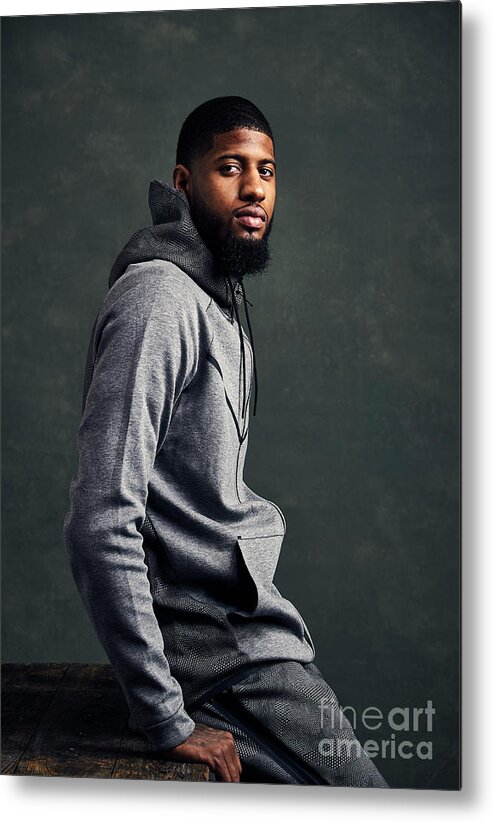 Paul George Metal Print featuring the photograph Paul George by Jennifer Pottheiser