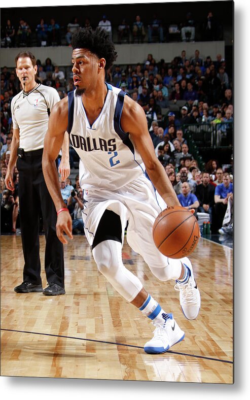 Nba Pro Basketball Metal Print featuring the photograph Quinn Cook by Danny Bollinger